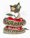 Cartoon: Glaube Mir ! (small) by Riemann tagged religion,glaube,wissen,kirche,aberglaube,unterdrueckung,fanatismus,intoleranz,apfel,schlange,suende,fliegendes,spaghetti,monster,dschungelbuch,kaa,hypnose,knowledge,believing,snake,apple,superstition,oppression,cartoon,george,riemann