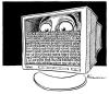 Cartoon: Help ! (small) by Riemann tagged computer,media,fear,data,overload