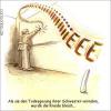 Cartoon: Kreide (small) by Riemann tagged kreide,bleich,schule,tafel,schwester,drama,