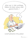 Cartoon: Künstler (small) by Riemann tagged ki,künstler,klischee,kuenstliche,intelligenz,ausschlafen,mittags,computer,laptop,arbeit,faulheit,bohemian,cartoon,george,riemann