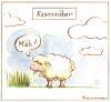 Cartoon: Mäh ! (small) by Riemann tagged schaf,rasen,wortspiel,land