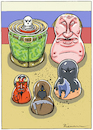 Cartoon: Matroschka des Bösen (small) by Riemann tagged putin,russland,überfall,krieg,ukraine,tyrann,unrechtsregime,matroschka,puppe,tod,teufel,henker,sumy,bösartig,cartoon,george,riemann