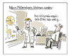 Cartoon: Meteurologe (small) by Riemann tagged wetter,meteorologe,urologe,arzt,doktor,vorhersage,urinprobe,medizin,george,riemann