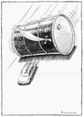 Cartoon: Middle East (small) by Riemann tagged oil east west automobile car gasoline jihad war frankenstein oel ost benzin barrel auto politik colonial politics