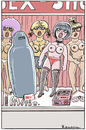 Cartoon: Neuheit (small) by Riemann tagged burka,verbot,islam,muslima,frauen,sex,shop,aufblaspuppen,religion,sexspielzeug,männer,phantasien,women,toys,blow,up,dolls,kinky,fetisch,fetish,cartoon,george,riemann