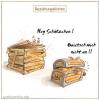 Cartoon: Schätzchen (small) by Riemann tagged beziehung,mann,frau,kisten,schatz