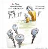 Cartoon: Schloss (small) by Riemann tagged beziehung drama schlüssel schloss