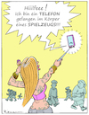 Cartoon: Spielzeug (small) by Riemann tagged hanfy,telefon,spielzeug,selfie,game,boy,influencer,tussie,smart,phone,multi,media,internet,apps,online,cartoon,george,riemann