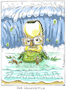 Cartoon: Wellensittich (small) by Riemann tagged jens,spahn,corona,krise,pleite,pandemie,impfstoff,masken,schnelltest,gesundheit,minister,dritte,welle,covid,wellensittich,cartoon,karikatur,george,riemann