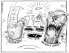 Cartoon: Whack-A-Mole (small) by Riemann tagged god,tired,politics,world,threats,instability,dictators,zealots,terrorists,politik,gott,