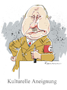 Cartoon: Wladolf Putler (small) by Riemann tagged wladimir,putin,russland,krieg,überfall,auf,ukraine,adolf,hitler,nazis,faschisten,kriegsverbrecher,hitlerbärtchen,dreadlocks,kulturelle,aneignung,deutsch,russisch,edding,cartoon,george,riemann