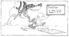 Cartoon: Picnic on the sea (small) by jobi_ tagged shark surfer twitter