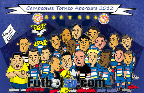 Cartoon: CD ISIDRO METAPAN (medium) by atlacatl tagged futbol