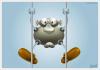 Cartoon: weird (small) by barent tagged strange,figure,