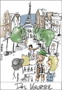 Cartoon: Das Vorurteil (small) by Philipp Weber tagged vorurteile