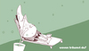 Cartoon: Wovon träumst du? (small) by Silvia Wagner tagged dreams,relax,sun,drink,summer