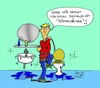 Cartoon: Heimwerker (small) by SHolter tagged heimwerker