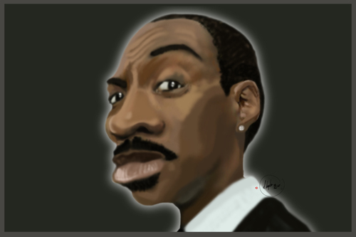 Cartoon: EDDIE MURPHY (medium) by BOHEMIO tagged eddie,murphy,actor