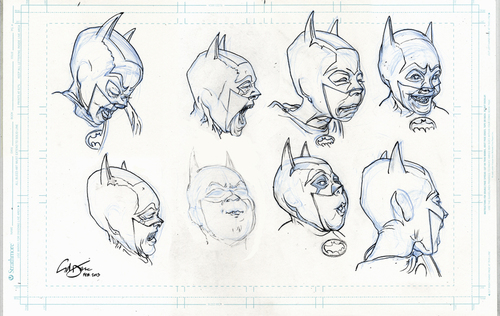 Cartoon: Bat Boys (medium) by halltoons tagged batman,comic,characters,comicbook,manga,drawing