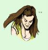 Cartoon: Aerobic Sketch 3 (small) by halltoons tagged aerobic,sketch,girl,woman,dance