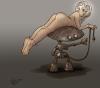 Cartoon: Astrogirl 10 (small) by halltoons tagged woman,manga,girl,space,robot