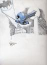 Cartoon: Batboy 3 (small) by halltoons tagged batman,comics,comicbook,bat,super,hero