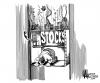 Cartoon: No Bottom (small) by halltoons tagged stock,market,stocks,trade,economy
