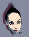 Cartoon: Portrait head study (small) by halltoons tagged manga,portrait,head,study,sketch