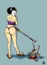 Cartoon: Samurai-Geisha illustration 20a (small) by halltoons tagged manga,japan,woman,girl,warrior,samurai,geisha