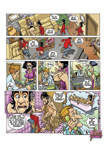 Cartoon: Un Atroce Dilemma (medium) by giuliodevita tagged love,diarrhea