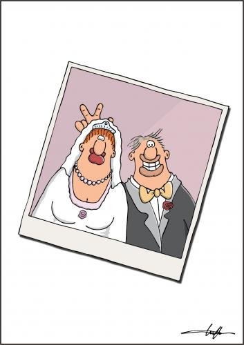 Cartoon: Hochzeitsfotos (medium) by luftzone tagged hochzeit,foto,braut,bräutigam,polaroid,fotografie,hochzeit,hochzeitsfoto,ehe,ehepaar,heirat,beziehung,paar,mann,männer,frau,partnerschaft,braut,bräutigam,polaroid,fotografie,foto,schnappschuß,albern,lustig,liebe