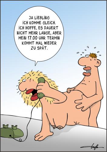 Ich komme gleich. Ich komme gleich.