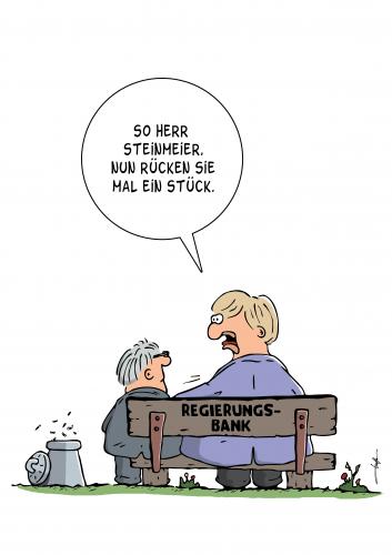 Cartoon: Regierungsbank (medium) by luftzone tagged merkel,angela,steinmeier,bundeskanzlerin,kanzlerin,wahl,wahlkampf,deutschland,cdu,spd,angela merkel,frank walter steinmeier,bank,regierung,bundesregierung,wahl,wahlen,wahlkampf,bundeskanzler,kandidat,regierungsbank,macht,bundeskanzlerin,kanzlerin,cdu,deutschland,spd,angela,merkel,frank,walter,steinmeier