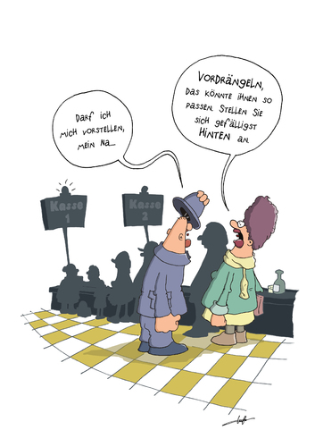 Vordrängeln Vordrängeln