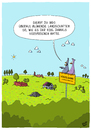 Cartoon: Blühende Landschaften (small) by luftzone tagged thomas,luft,cartoon,lustig,blühende,landschaften,umwelt,natur,vögel,tiere,deutsche,einheit,deutschland