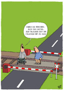 Cartoon: Falscher Ort (small) by luftzone tagged thomas,luft,cartoon,lustig,falscher,ort,bahnübergang,schranke,zug,eisenbahn,männer,opas,falsche,zeit,straße,strasse