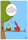 Cartoon: Fliegen (small) by luftzone tagged thomas,luft,cartoon,lustig,fliegen,vögel,vogel,nest,baum,lernen,säge,ast,erziehung