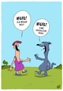 Cartoon: Hilfe! (small) by luftzone tagged thomas,luft,cartoon,lustig,hilfe,frau,wolf,tiere,hässlich,böse,tierwelt,angst,märchen