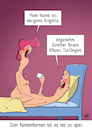 Cartoon: Kennenlernen (small) by luftzone tagged thomas,luft,cartoon,lustig,sex,beischlaf,geschlechtsverkehr,kennenlernen,mann,frau,bett,schlafzimmer,versicherung,vertreter,liebe