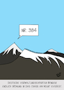 Cartoon: Mount Everest (small) by luftzone tagged thomas,luft,cartoon,lustig,berge,mount,everest,warten,warteschlange,anstehen,gipfel,deutsch,verwaltung,ordnung,regeln,bergsteiger