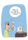 Cartoon: Neuer Freund (small) by luftzone tagged cartoonalarm,cartoon,thomas,luft,luftzone,humor,comic,spaß,lustig,freude,lachen,comedy,lacher,brüller,zeichnung,sprechblase,karikatur,freund,fisch,mann,brille,aquarium,wasser,beutel,tier,neu,aquaristik