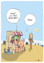 Cartoon: Olala (small) by luftzone tagged cartoonalarm,cartoon,thomas,luft,luftzone,strand,sonne,urlaub,ostsee,meer,nordsee,see,wasser,entspannung,sand,strandkorb,mann,frau,oma,opa,schönheit,blondine,blond,olala,freizeit,sonnen,sonnenbad