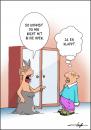 Cartoon: Opernabend (small) by luftzone tagged cartoon,man,woman,frau,oper,kleidung