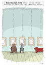 Cartoon: Radierungen (small) by luftzone tagged kunst,kultur,bilder,museum,bilderrahmen,frame,mann,frau,oma,opa,couch,sofa,ehepaar