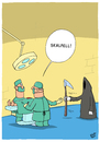 Cartoon: Skalpell (small) by luftzone tagged thomas,luft,cartoon,lustig,skalpell,operation,arzt,ärzte,professor,tod