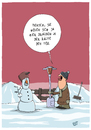 Cartoon: Wärme (small) by luftzone tagged cartoonalarm,cartoon,thomas,luft,luftzone,humor,comic,spaß,lustig,freude,lachen,comedy,lacher,brüller,zeichnung,sprechblase,karikatur,schnee,schnemann,mann,pudelmütze,mütze,bommel,winter,strahler,heizstrahler,terassenstrahler,hitze,wärme