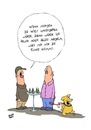 Cartoon: Weltuntergang (small) by luftzone tagged cartoonalarm,cartoon,thomas,luft,luftzone,humor,comic,spaß,lustig,freude,lachen,comedy,lacher,brüller,zeichnung,sprechblase,karikatur,nageln,sex,latte,flinte,tier,hund,bier,flaschen,stehtisch,weltuntergang