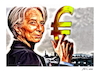 Cartoon: Bond...Euro-Bond (small) by Al-Cane tagged eurobond,christine,lagarde,ezb,euro