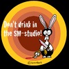 Cartoon: Dont drink in SM studios! (small) by brezeltaub tagged rabbit,sm,studio,hase,drink,alkohol,ausser,kontrolle,mord,tot,messer,brezeltaub,smhase