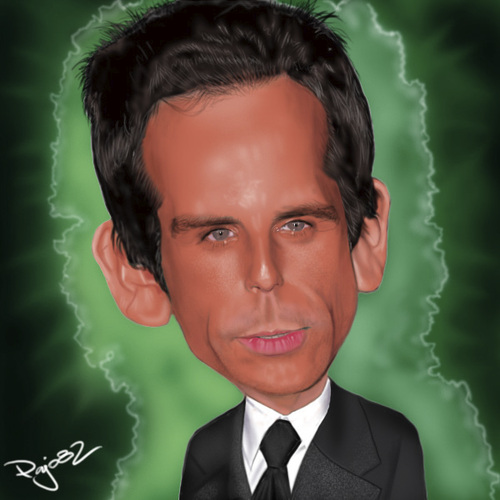 Cartoon: Ben Stiller (medium) by Pajo82 tagged ben,stiller